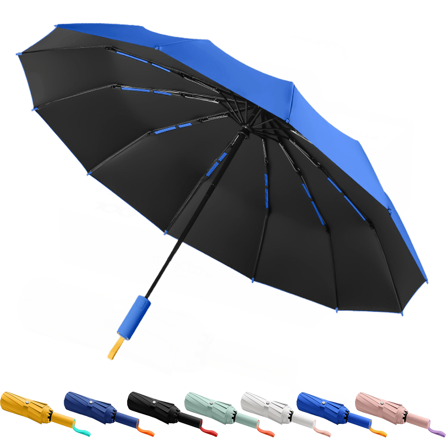 Foldable Automatic Sun-Rain Umbrella 12