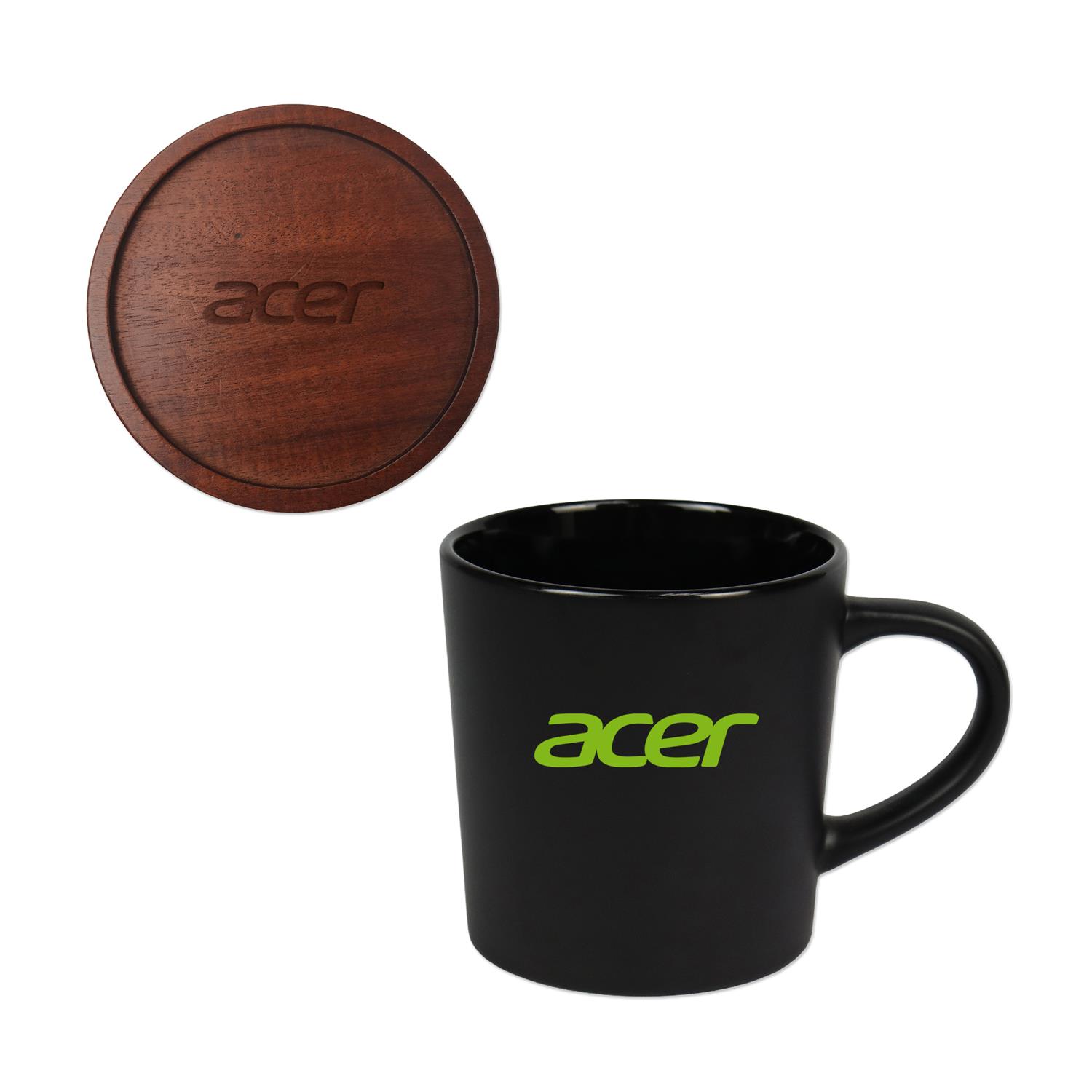 16 Oz. Ceramic Mug with Lid/Coaster 6