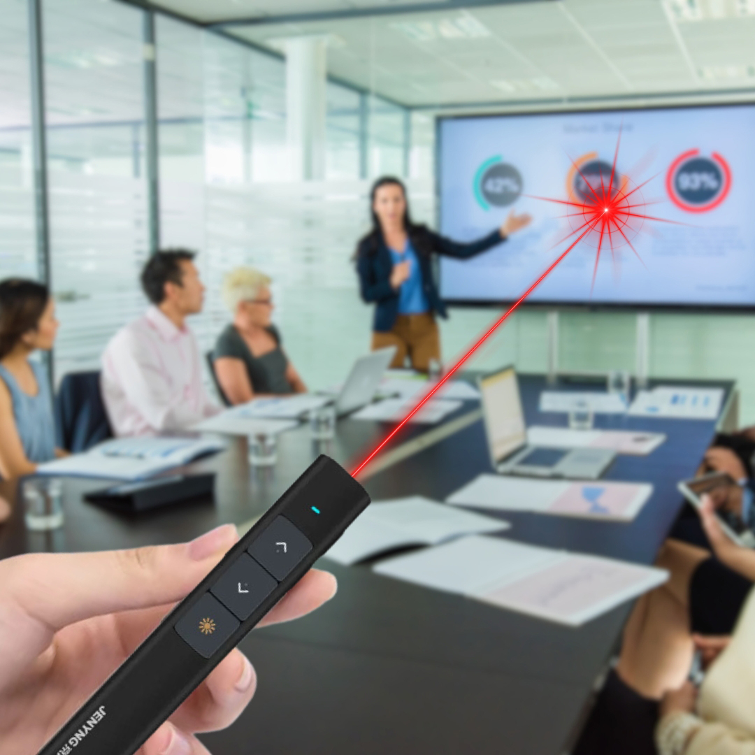 Presentation Clicker with 100m Range and Laser Pointer 15