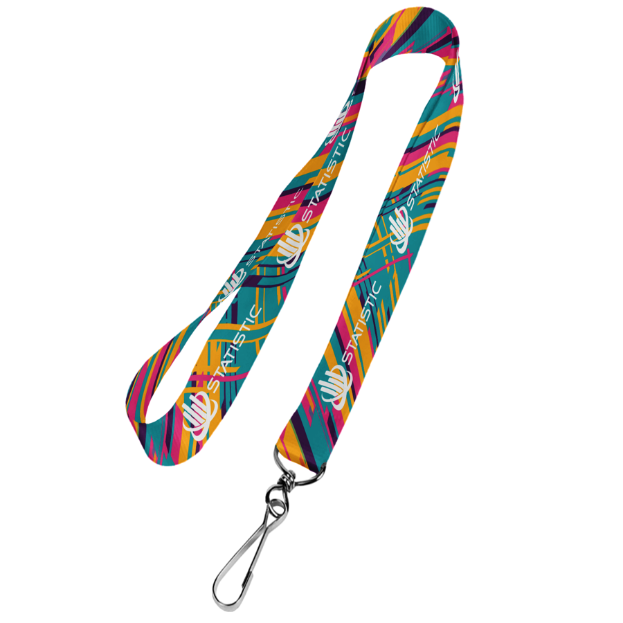 Sublimation 3/4" Wide Lanyard 2