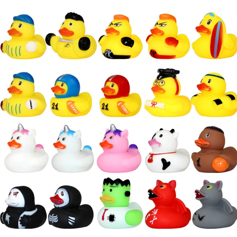 Art Creativity Assortment Rubber Duck Toy Duckies for Kids 2