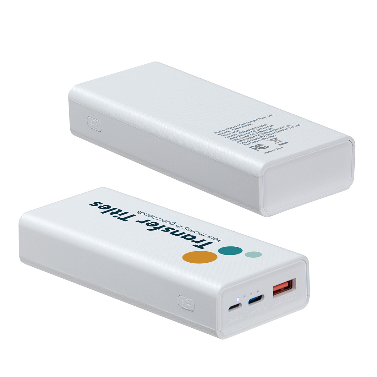 Premier 10000mAh PD + QC Power Bank 8