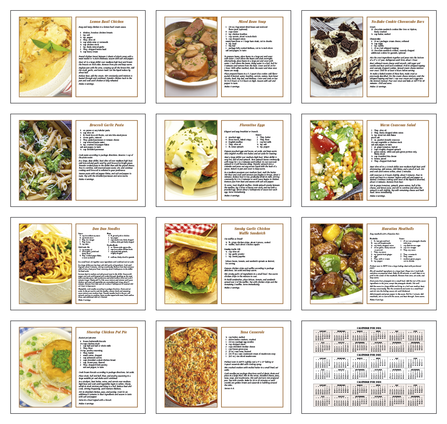 Triumph® Calendars Home Cooking Guide Pocket Calendar 40
