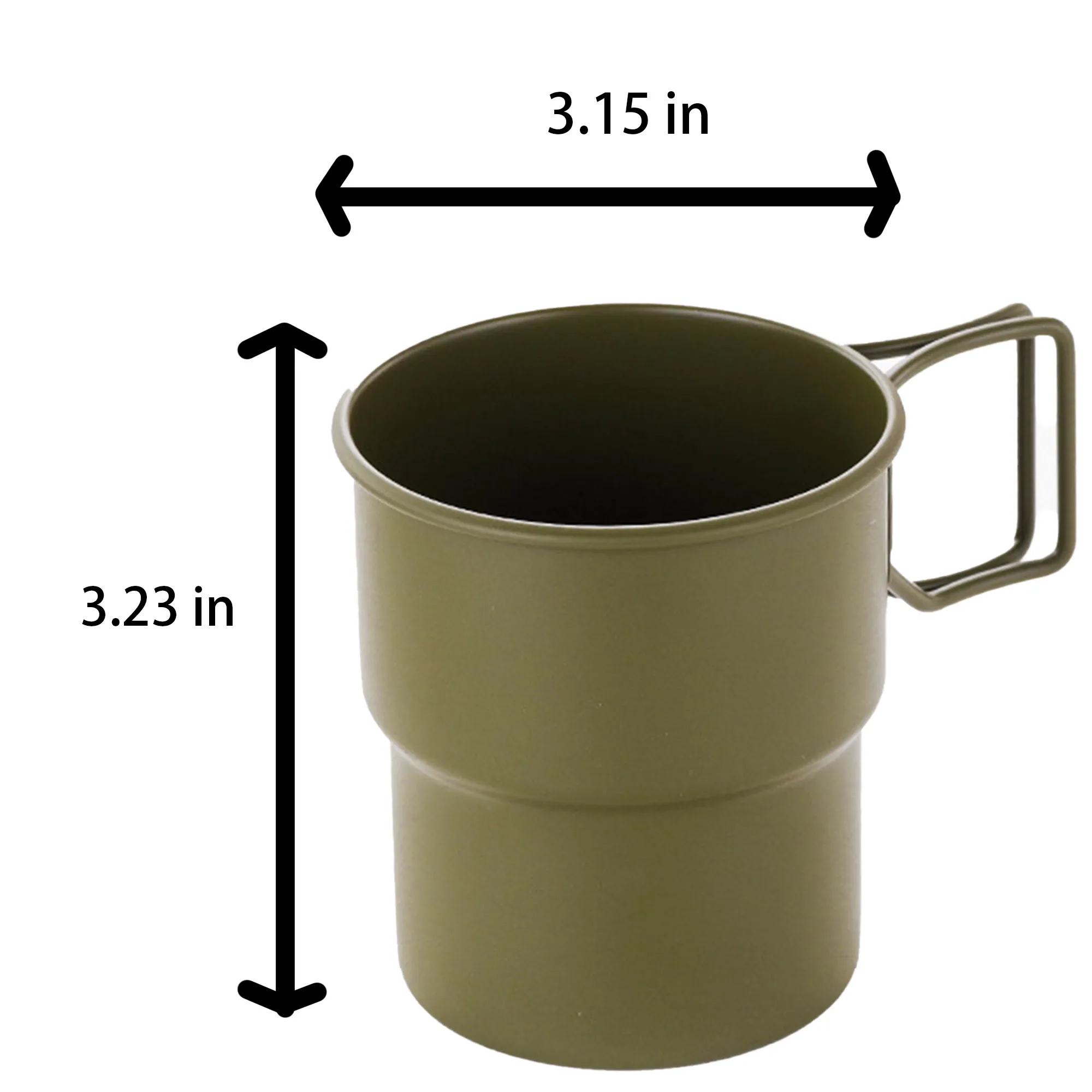 Portable Stainless Steel Camping Cup -10 oz 3