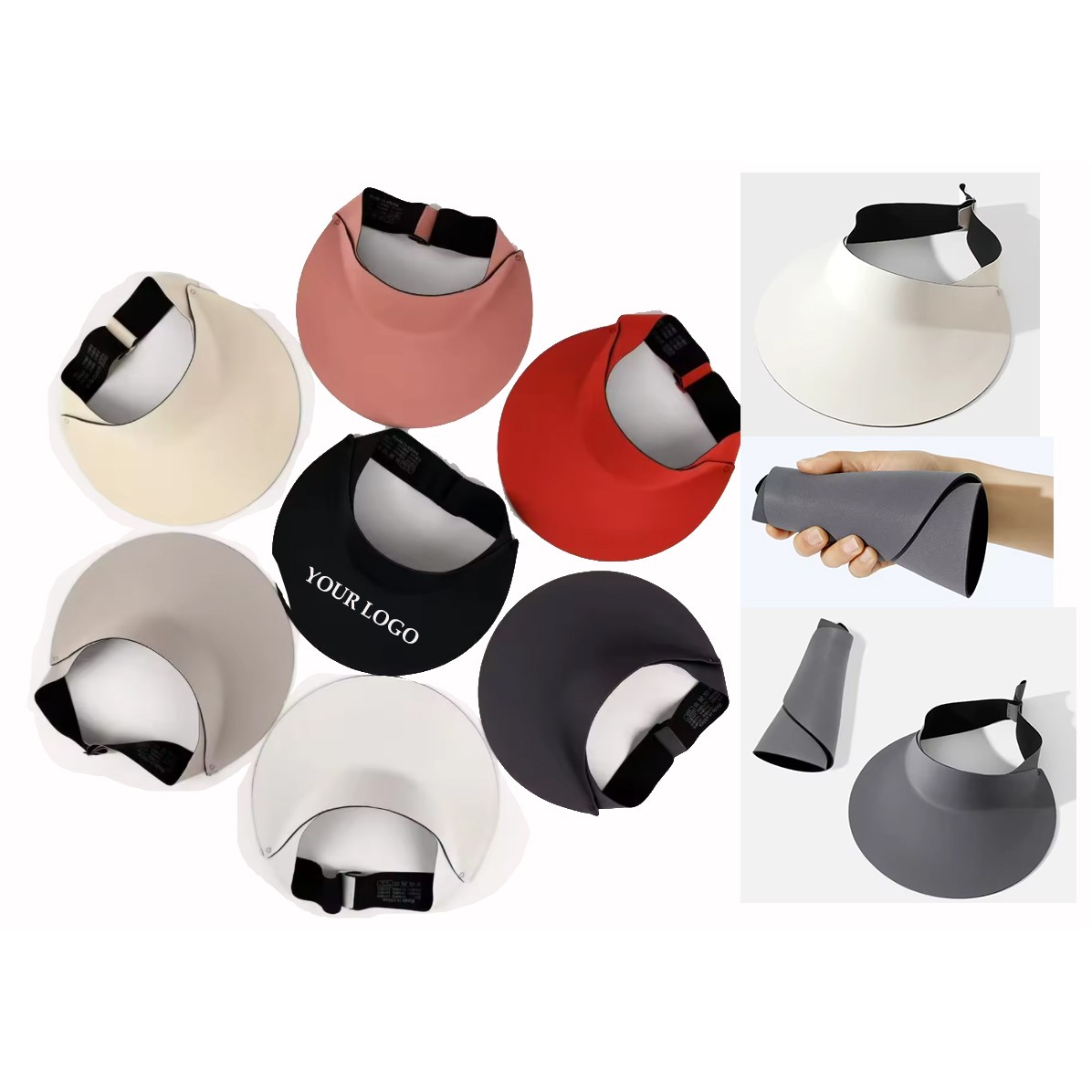 Sun Visor Cap Breathable Hat Cap 2