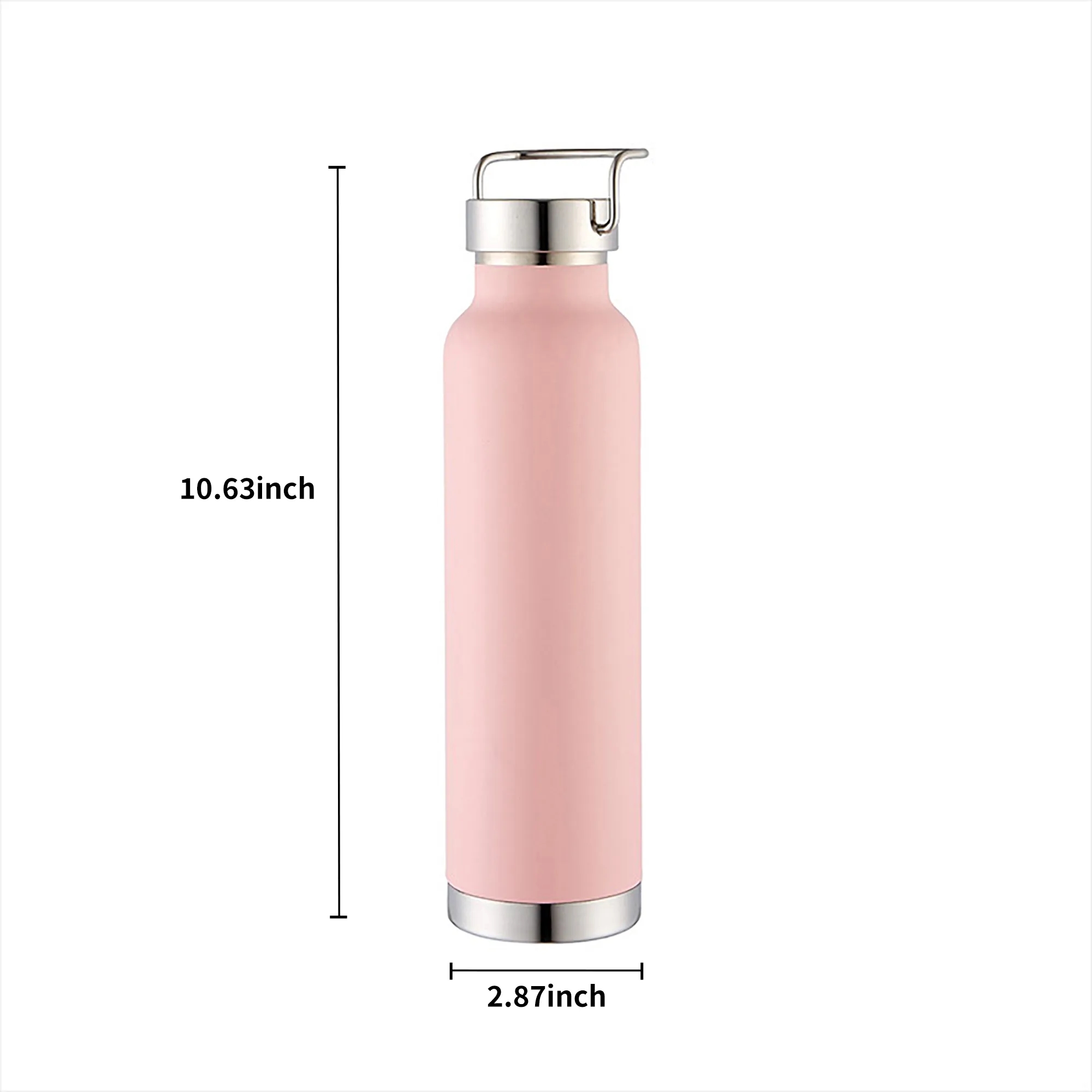 Vacuum Insulated Stainless Steel Tumbler with Handle 4