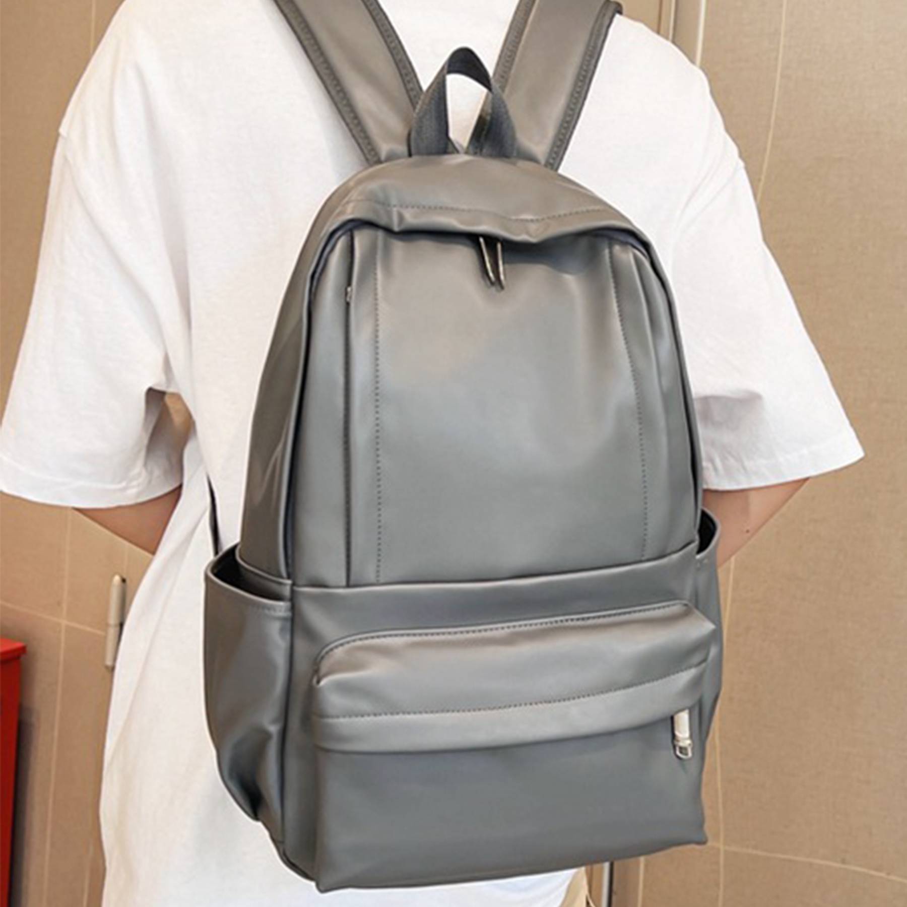 Soft PU Leather Fashion Backpack 10