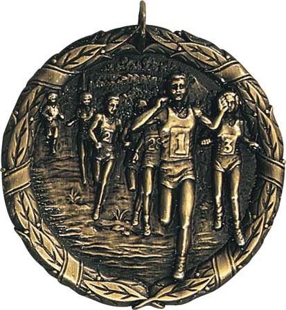 Cross Country XR200 Series Medal, 2" 2
