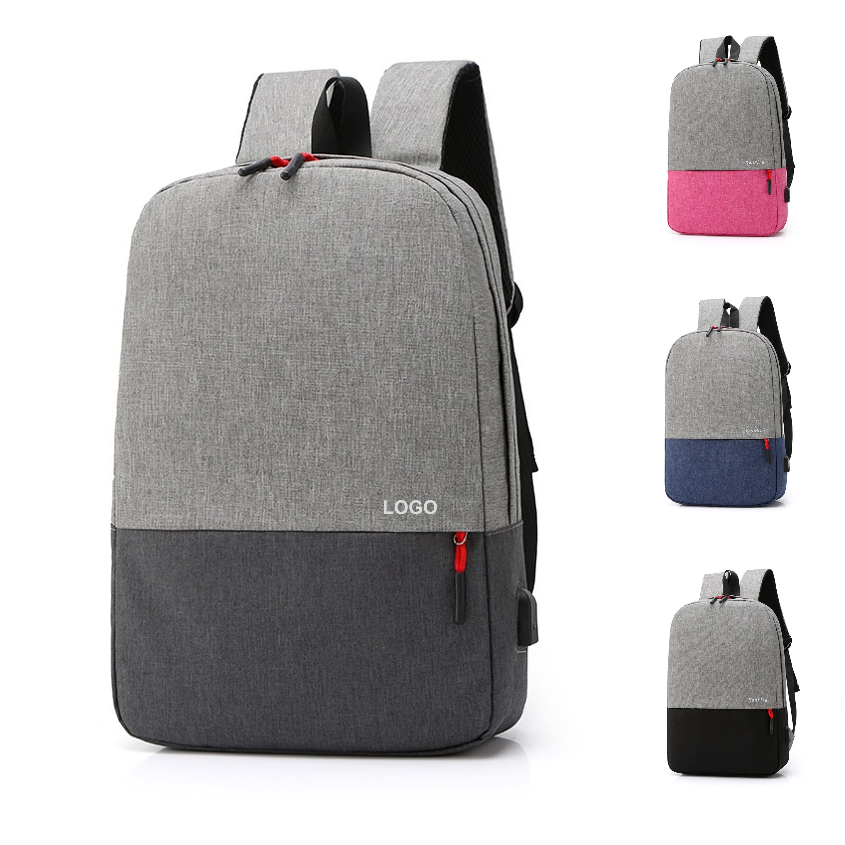 Computer Backpack with Charging Port (Direct Import) 2