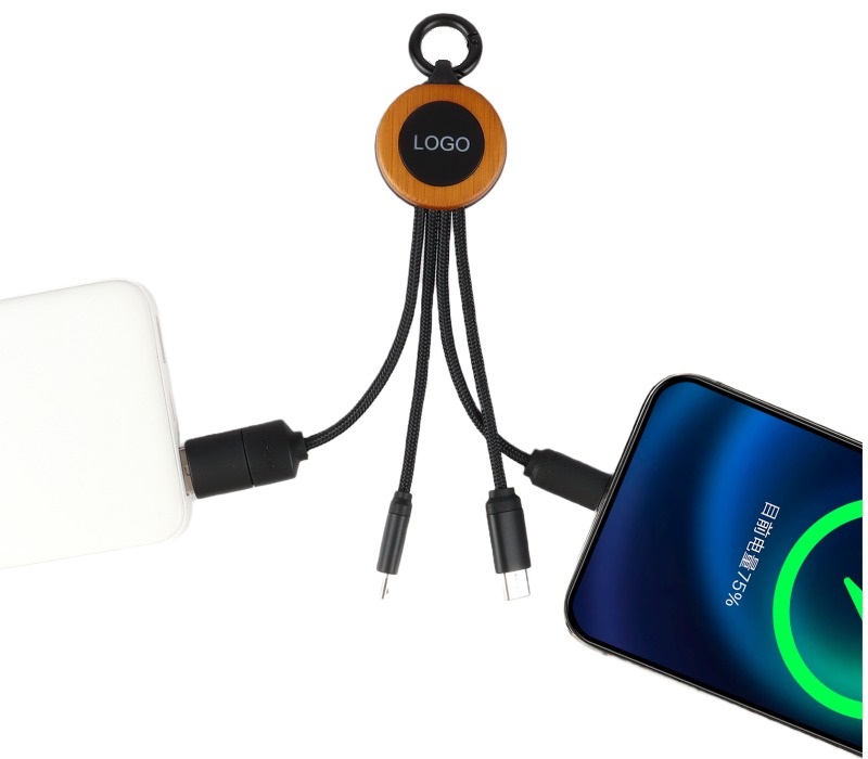 6 inch Eco-friendly LED Multifunction Type-C Charging Cable 7