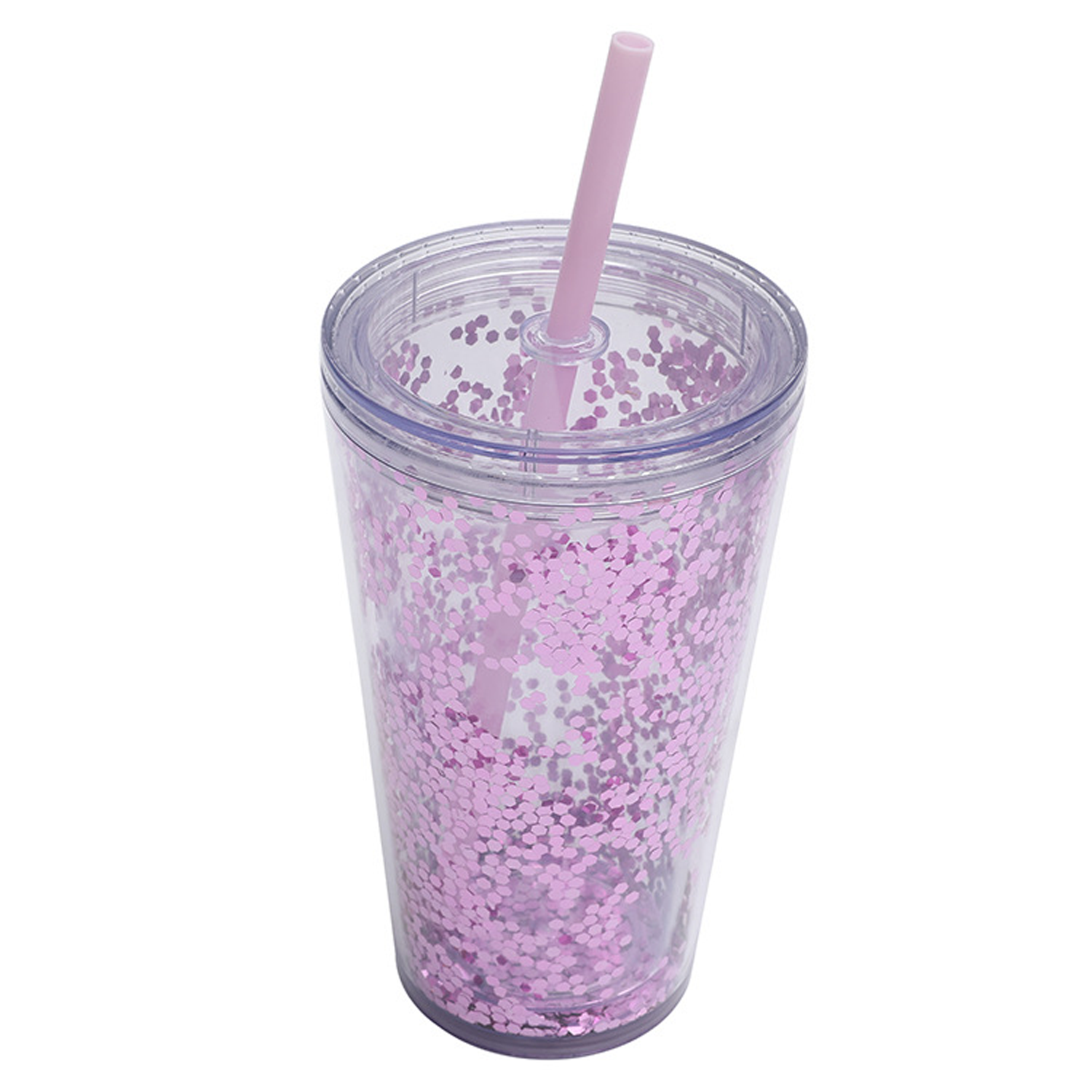 16oz Transparent sheet double thickened plastic cup 4
