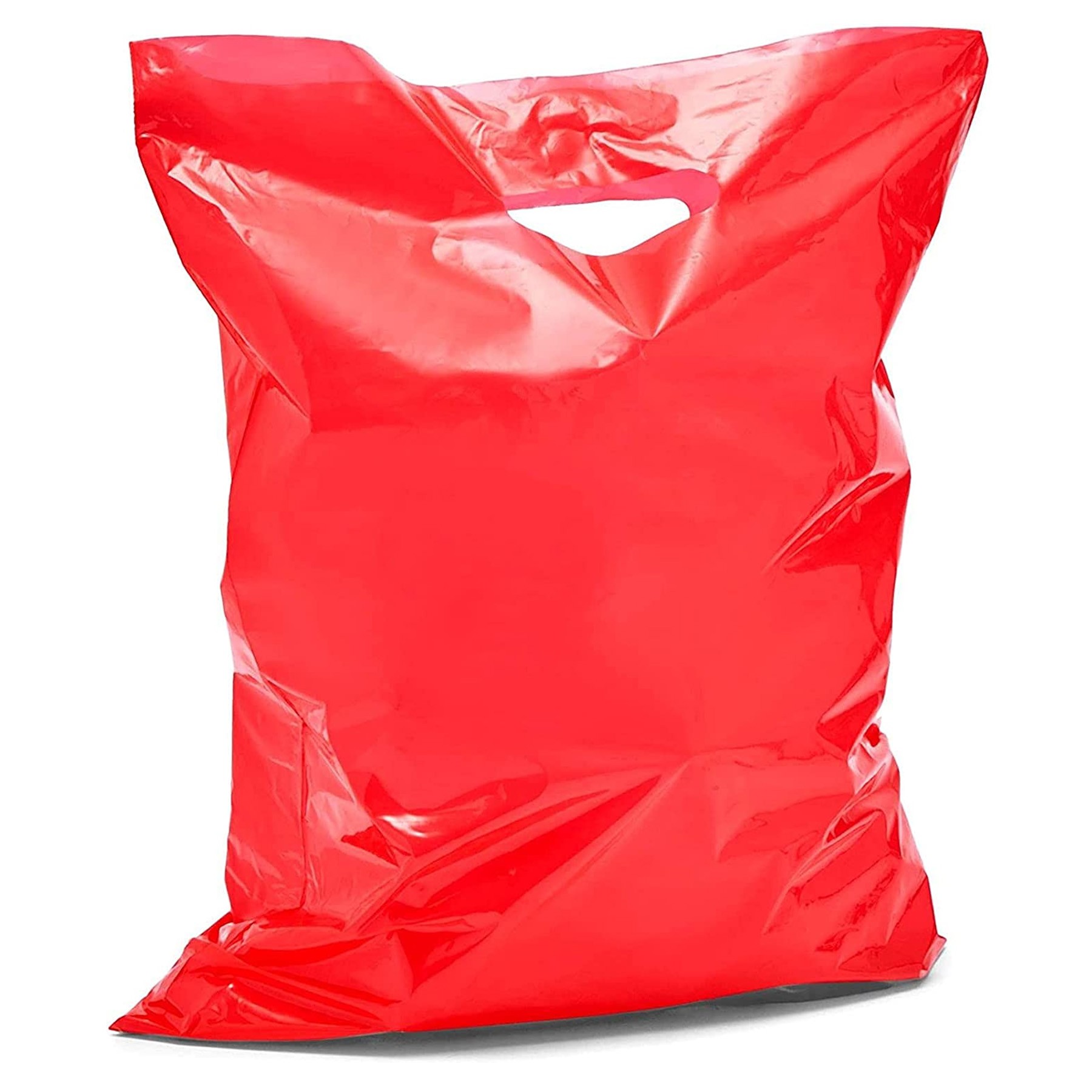 Handle Die Cut Plastic Bags 2