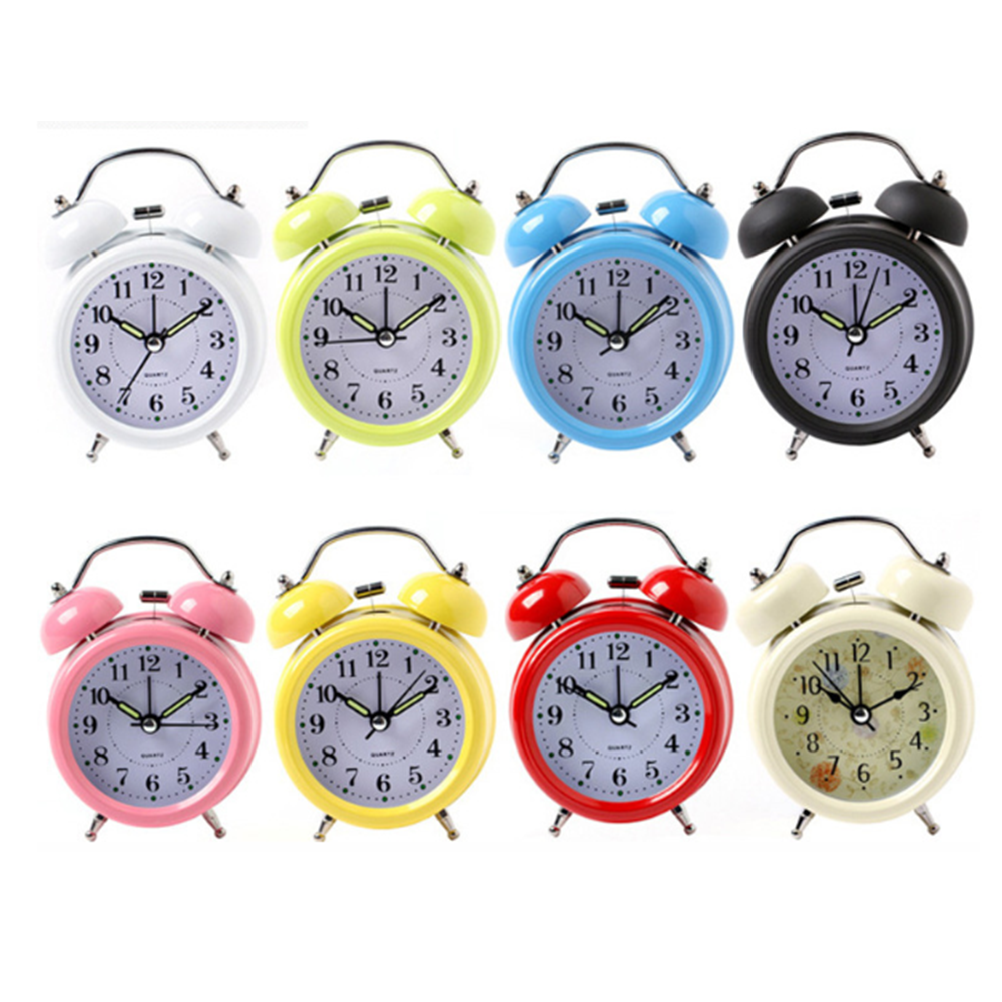 Metal Loud-Sound Quiet Bell Alarm Clock 2