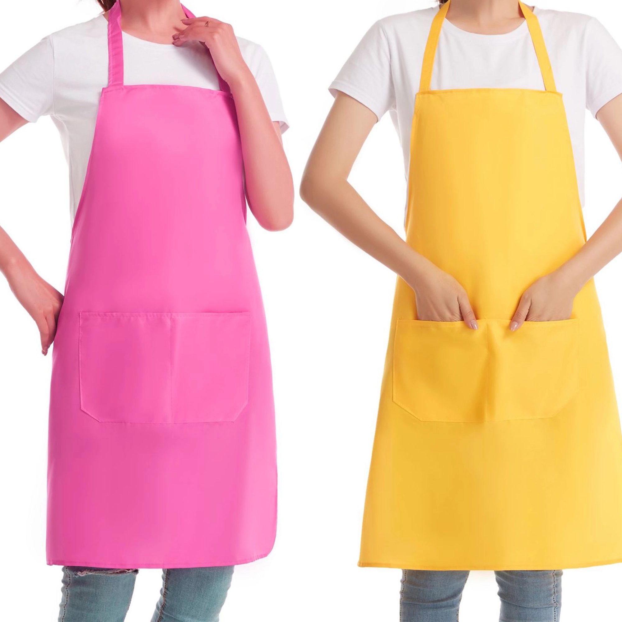 Polyester Unisex Kitchen Chef Apron MOQ 100pcs 6