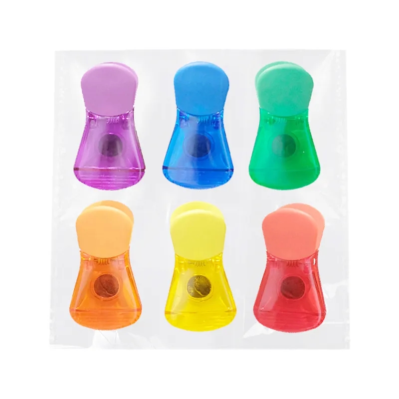 Translucent Magnetic Clip W/ Opaque Tips 4