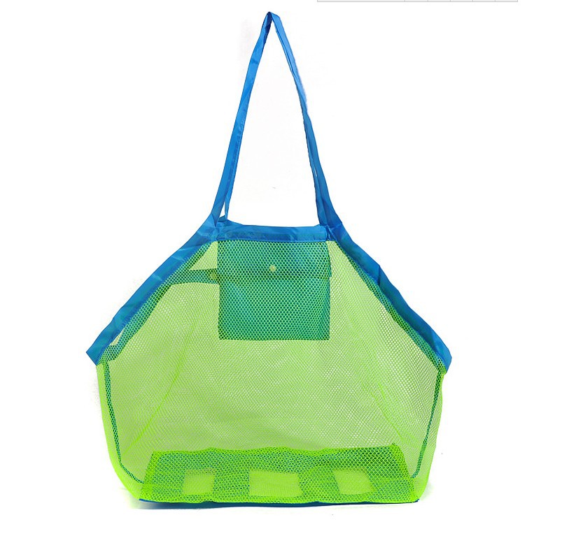 Sand Digging Tool Mesh Beach Tote 6
