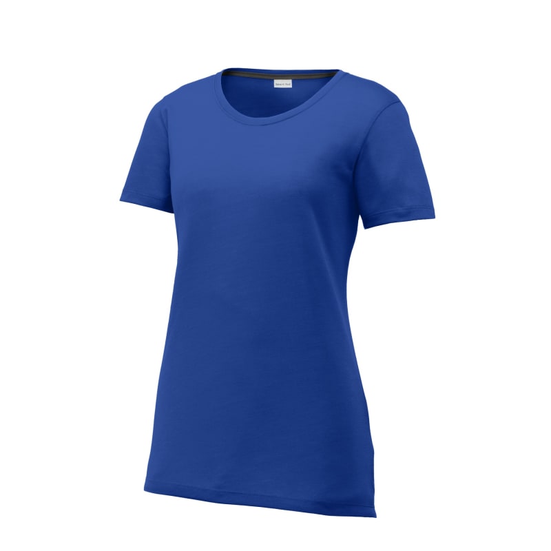 Sport-Tek Women's PosiCharge Competitor Cotton Touch Scoop Neck Tee. 41