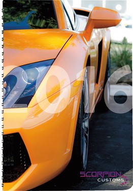 FlexPlanner™ - Medium Full-Color (Wrap) Monthly Calendar 1