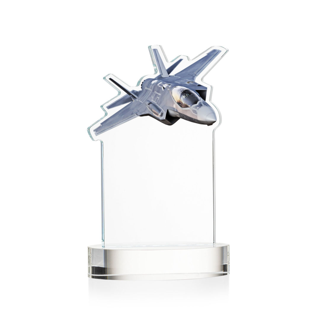 Top Gun Award on Alberton Base - Clear 9