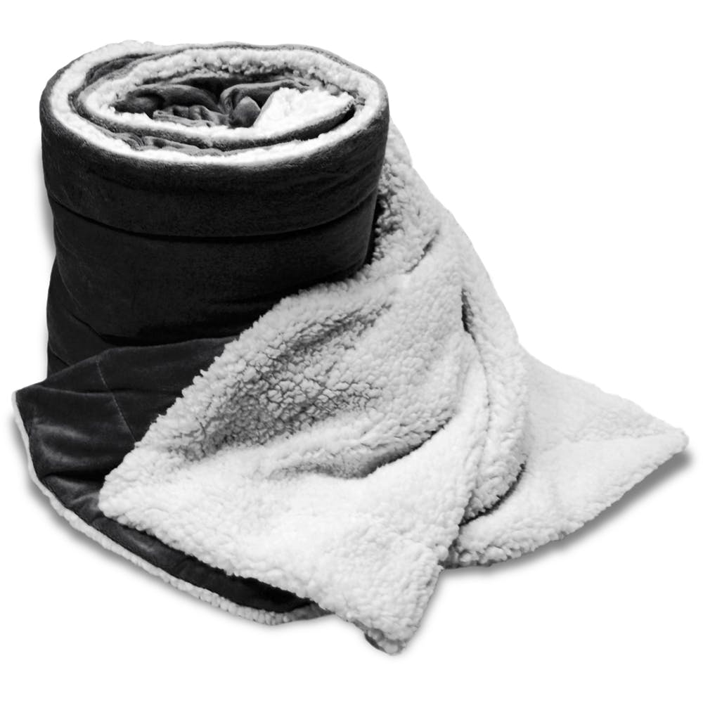 Sherpa Blankets - Black 60" x 72" 1