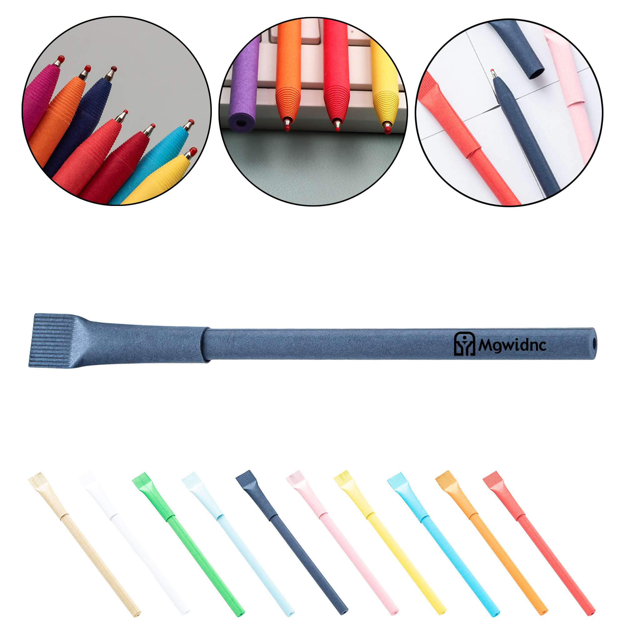 Kraft Paper Tube Ballpoint Pen