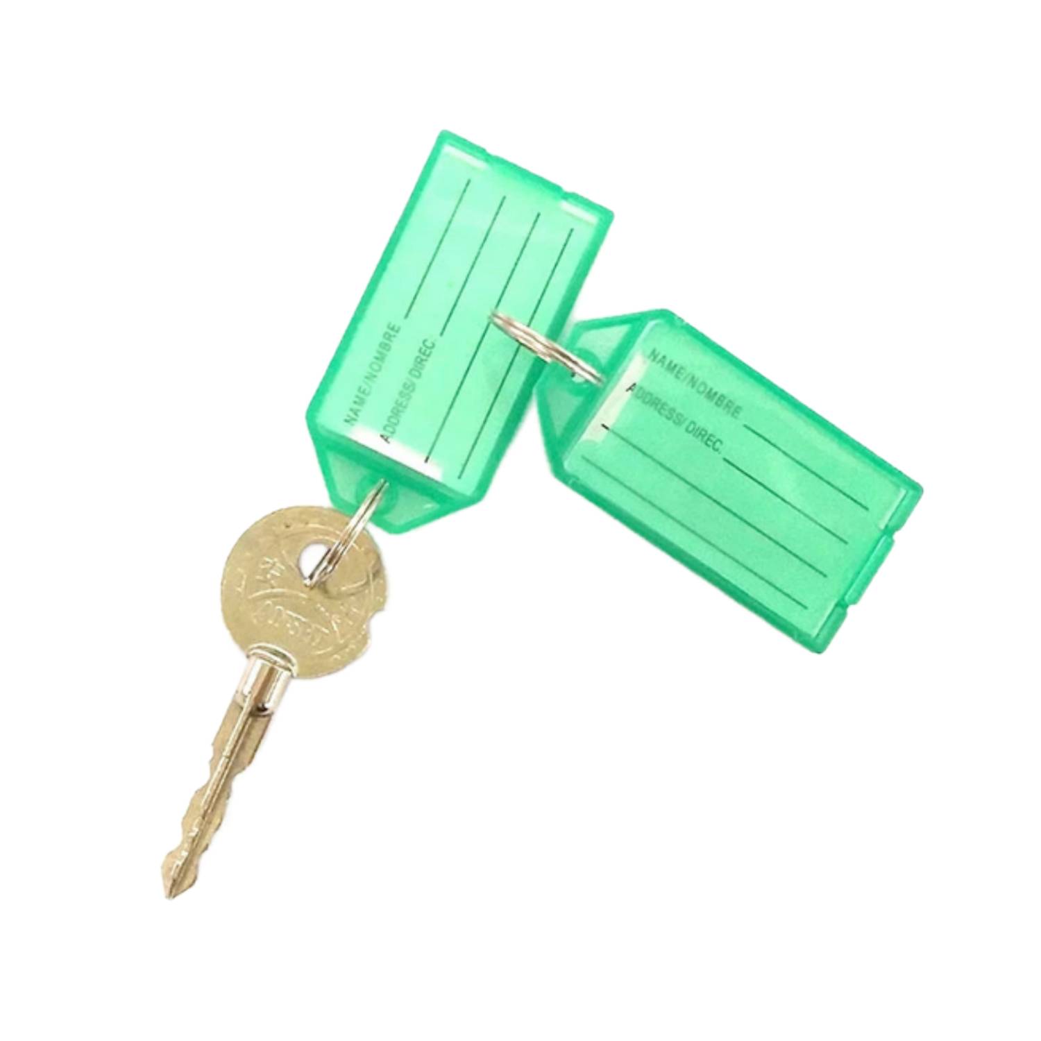 PVC Name Tag Keychain 3