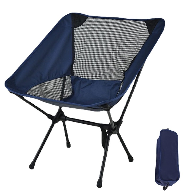 Folding Moon Camping Chair W/ Carrying Bag 5