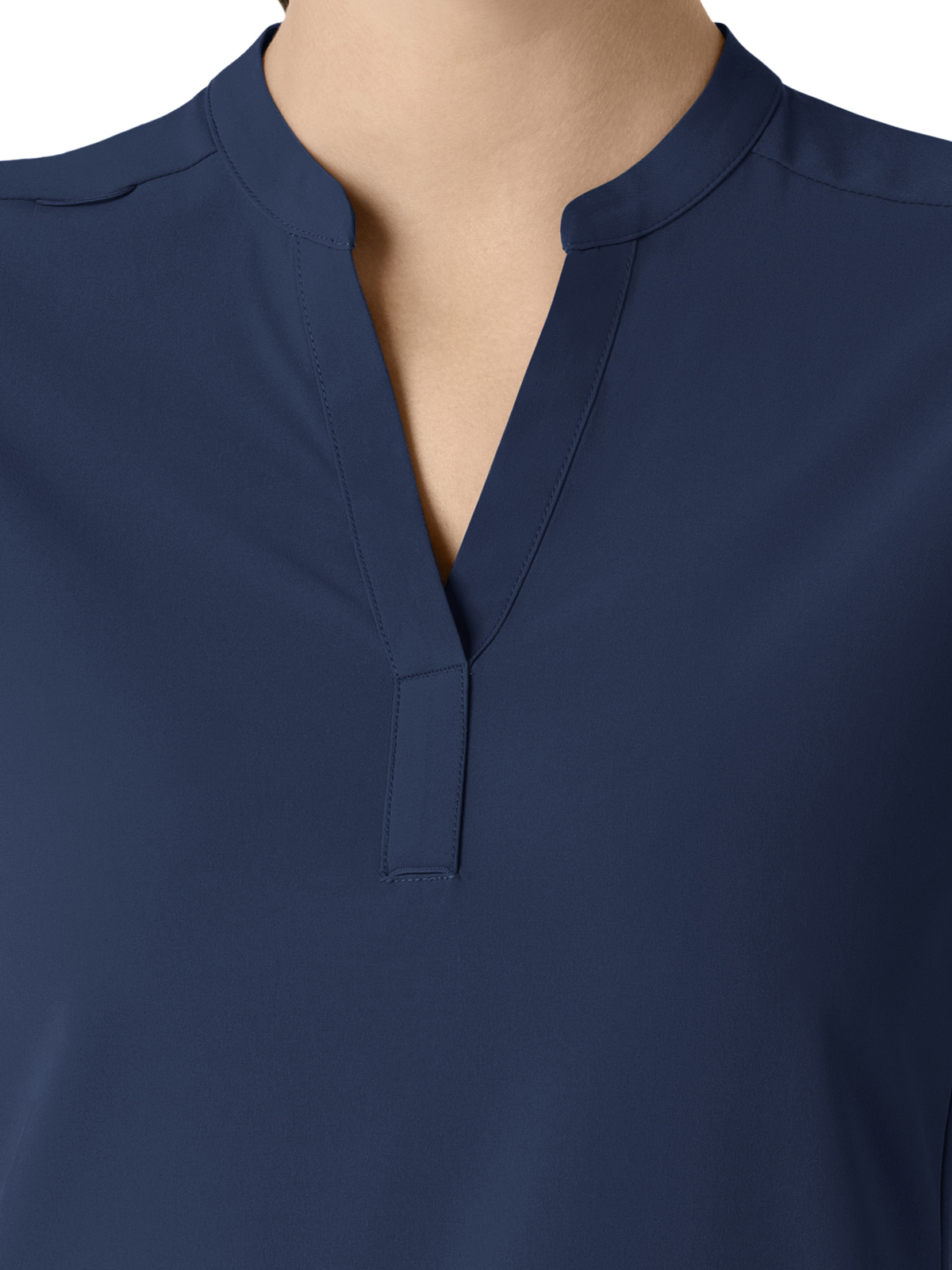 Wink - Renew - Women's Four-Pocket Mandarin Collar Top 2