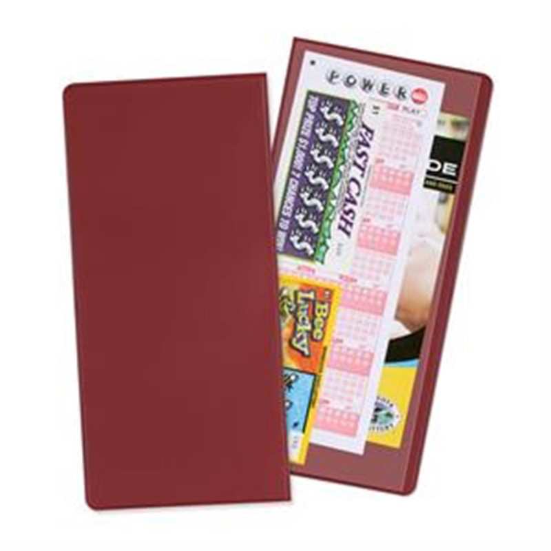 Single Panel Lottery Ticket Holder 2