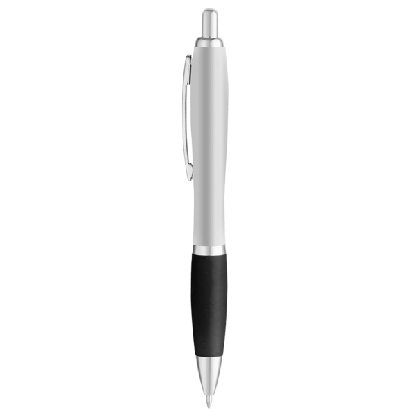 Curvaceous Matte Silver Ballpoint 102
