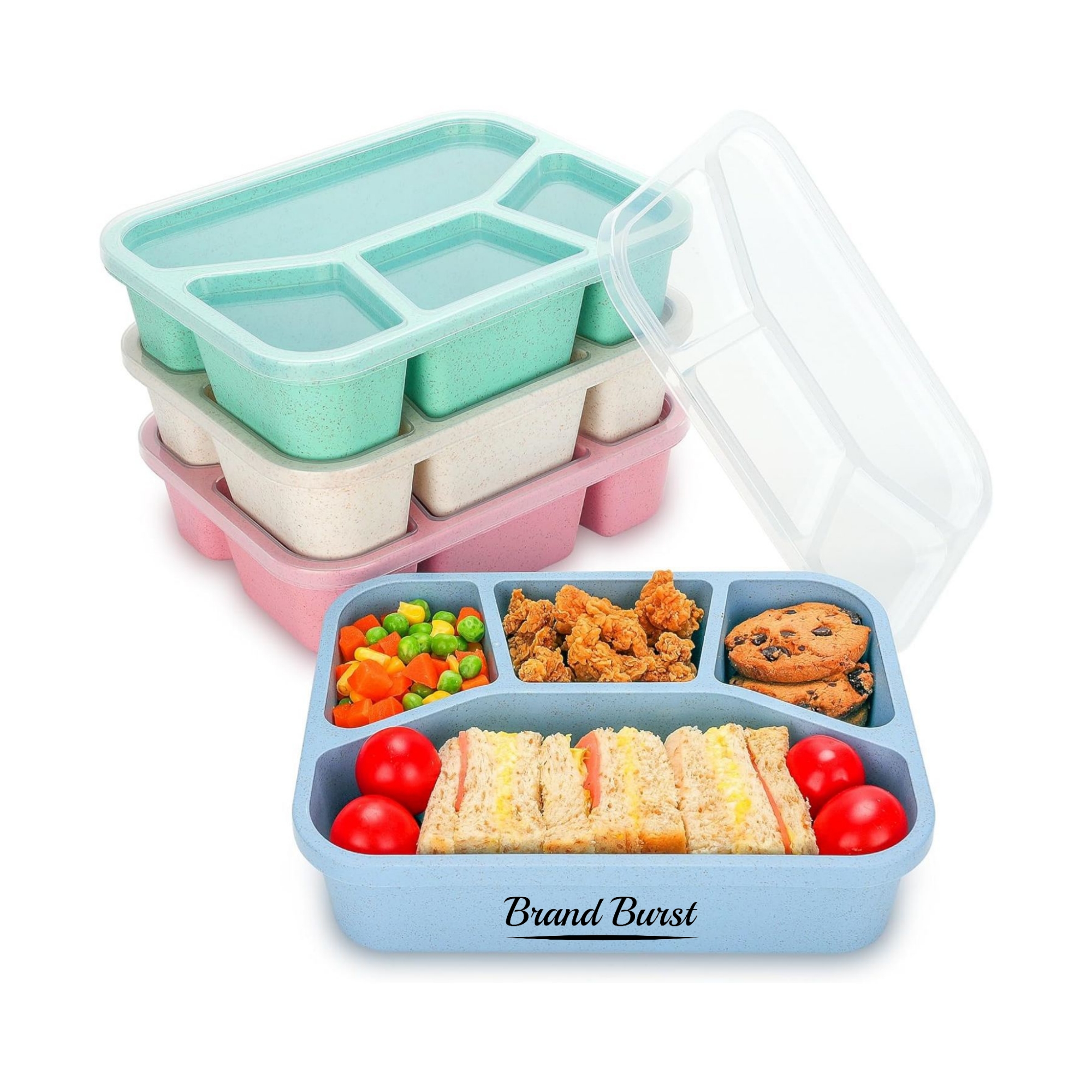 5-Compartments Lunch Box 4