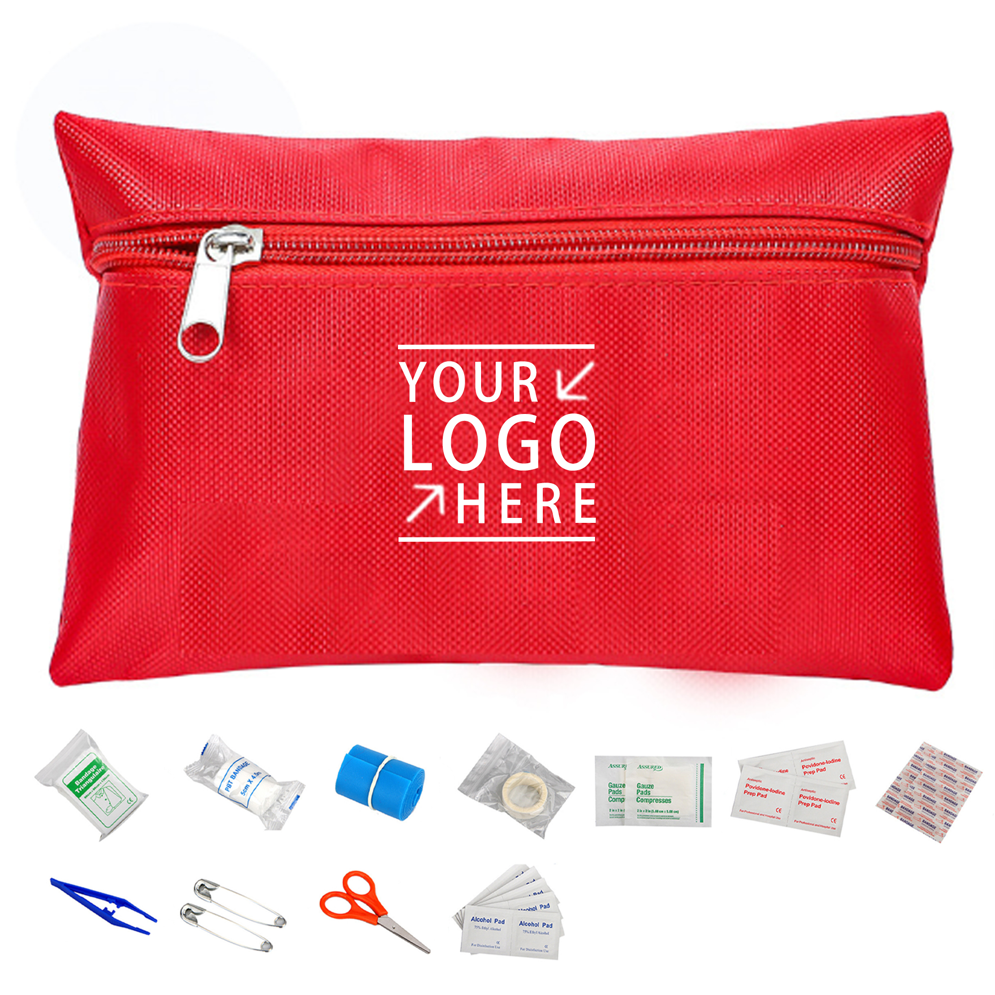 Portable Go Safe First Aid Pouch Empty 2