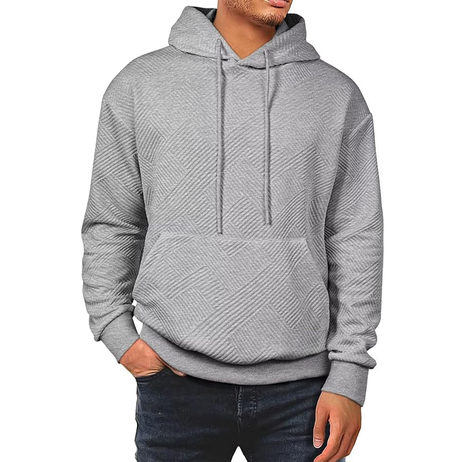Geometric Texture Men's Hoodies, custom hoodie or sweatshirt with logo imprint 3