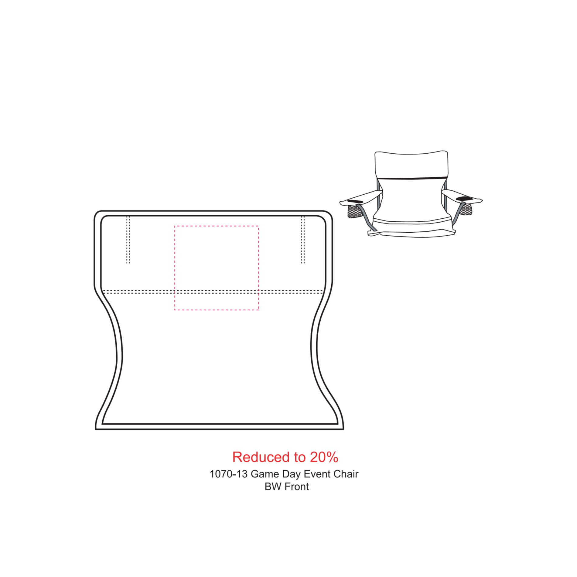 Game Day Event Chair (300lb Capacity) 169