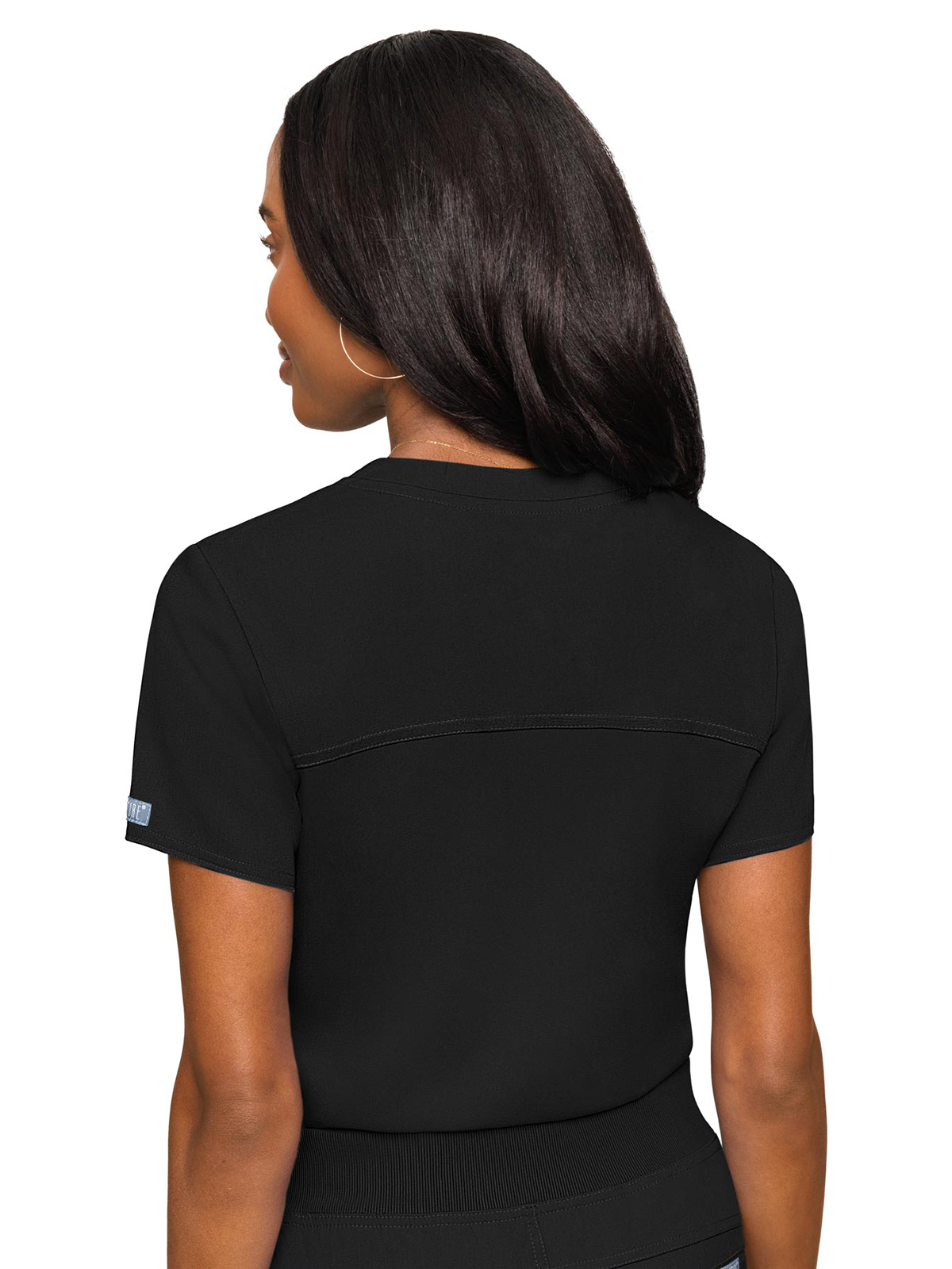 Med Couture - MC Touch - Women's 1-Pocket V-Neck Top 10