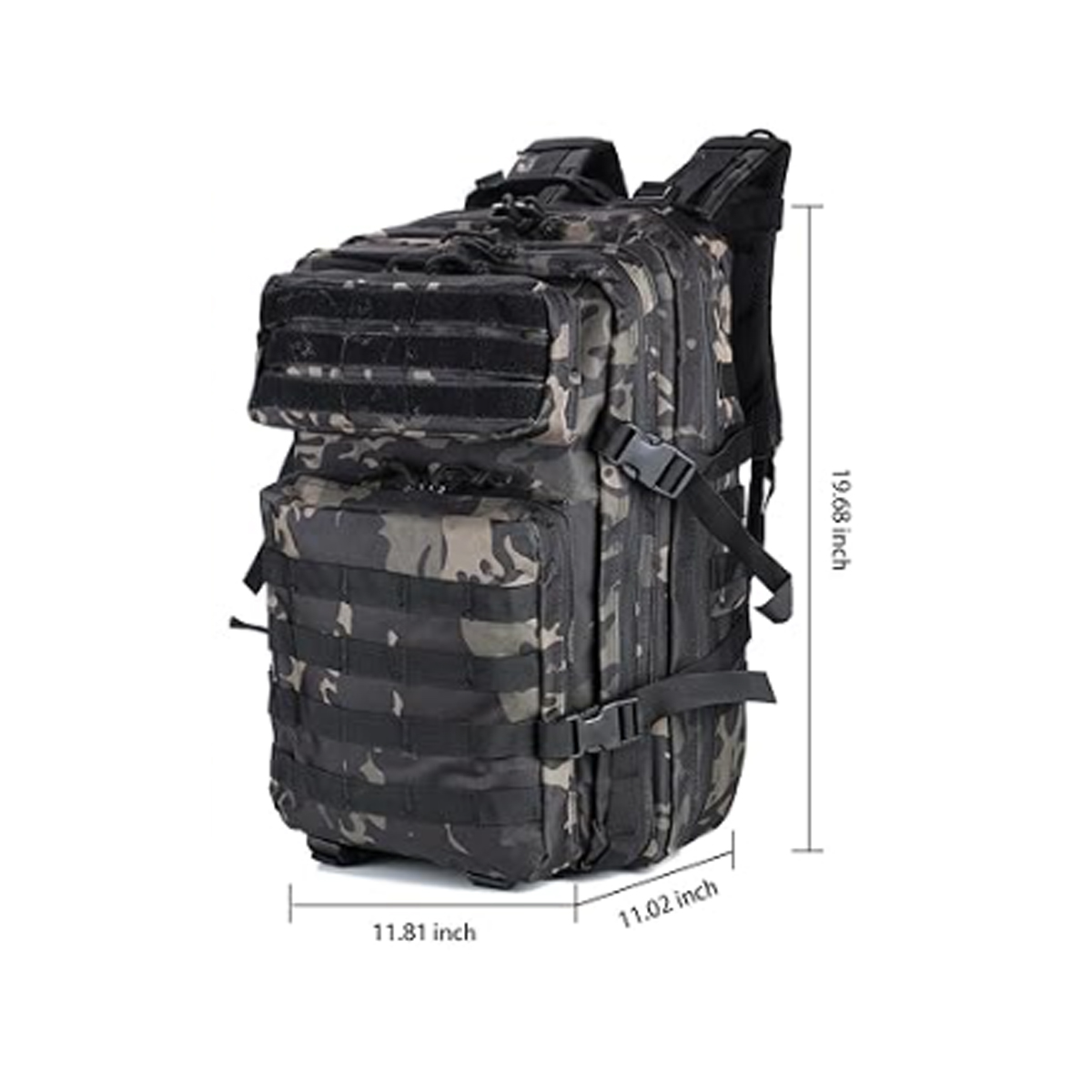 40L Military Tactical Backpack W/ Large Capacity 2