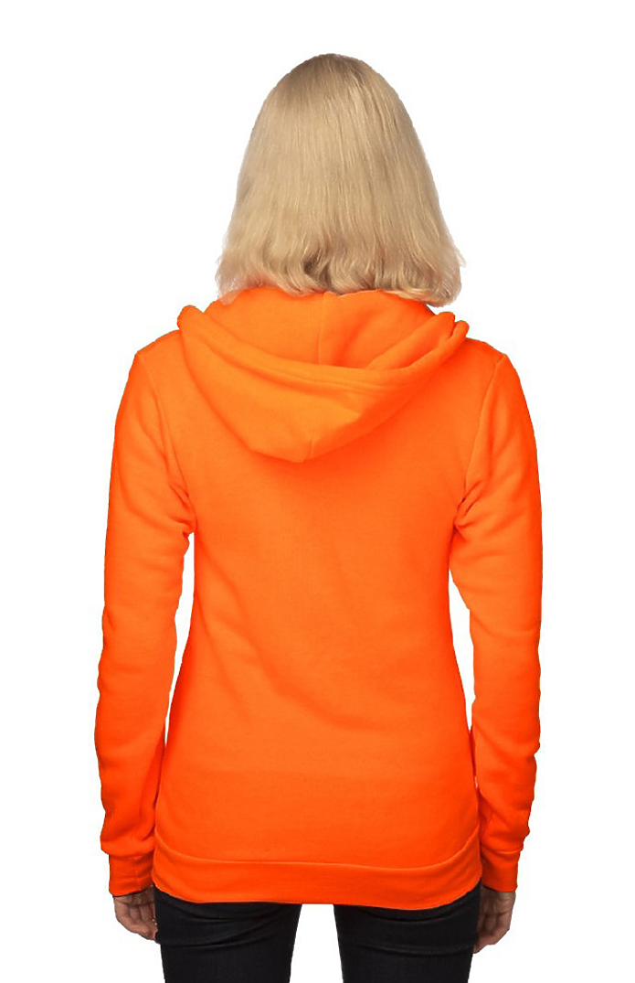 Unisex Fashion Fleece Neon Pullover Hoodie 2