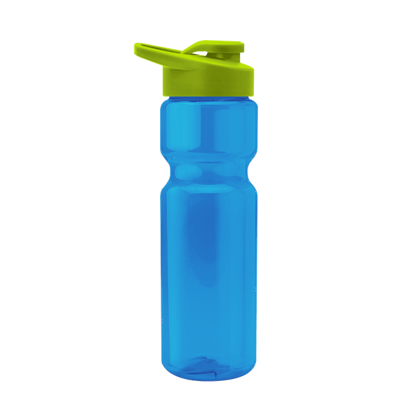 Blazer 28oz Transparent Bike Bottle w/Drink-thru Lid 988