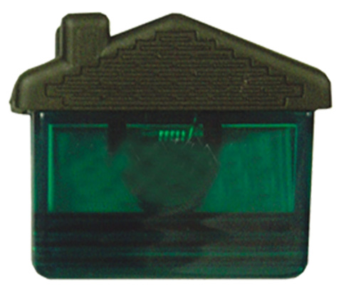 House Shape Memo Clip w/Magnet on back 18