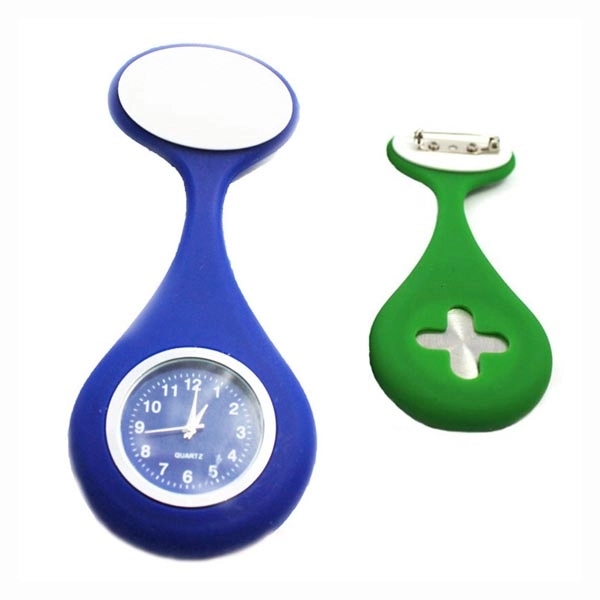 Silicone Oval Fob Nurse Watch 2