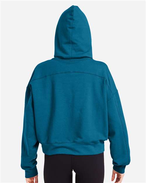 Women's Vintage Oversized Cropped Hooded Sweatshirt - PDP1725 25