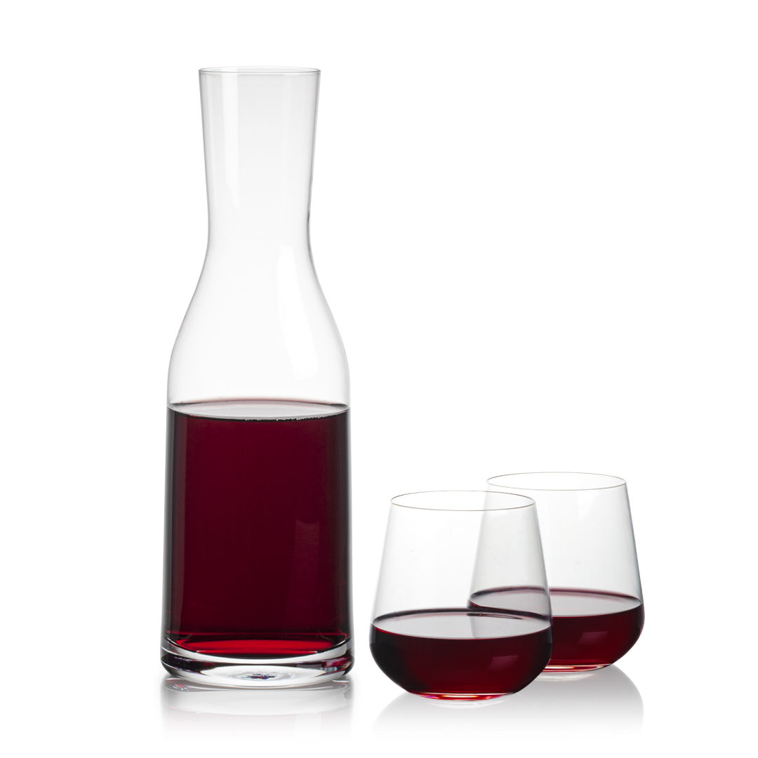 Caldmore Carafe & Howden Stemless Wine 4