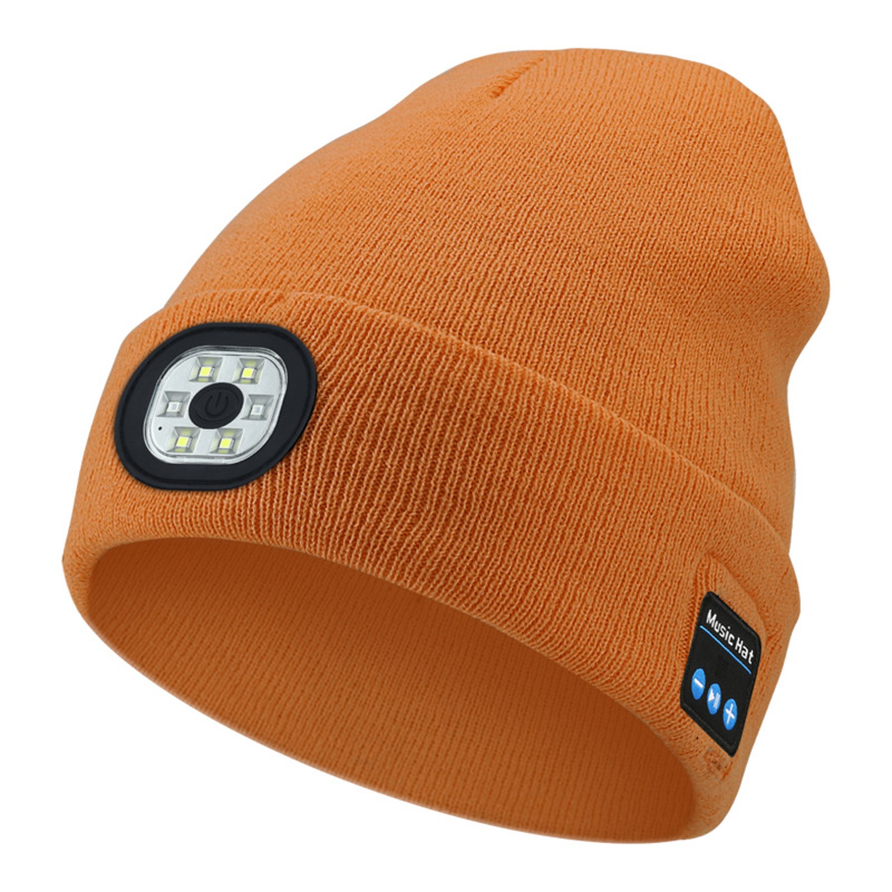 LED-lit Wireless Bluetooth Music Hat 13