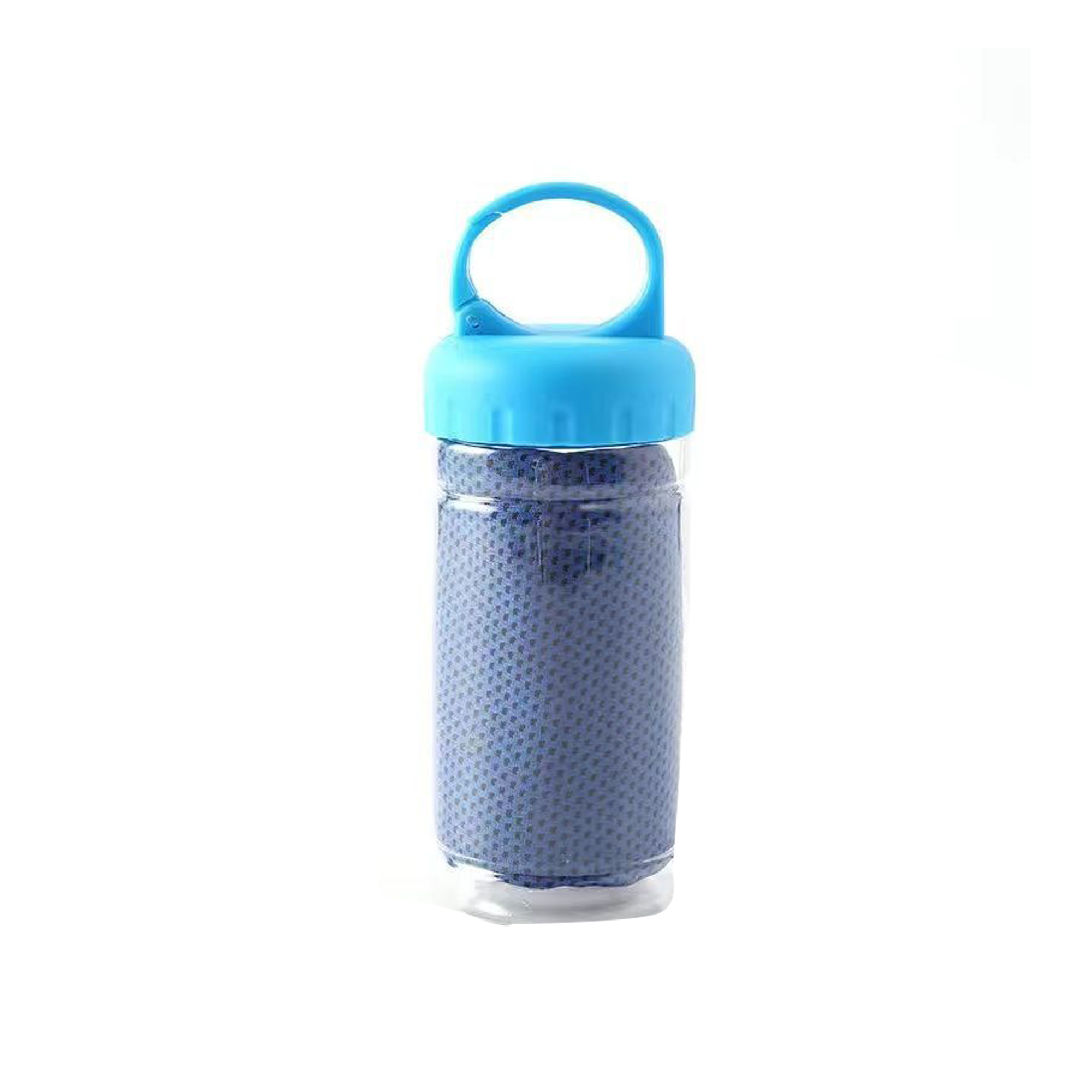 Microfiber Cooling Towel With Plastic Case 31.5" X 11.9" 5