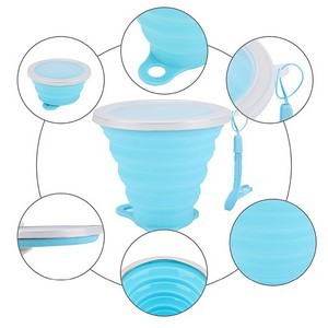 120Z Collapsible Silicone Travel Coffee Cup 12