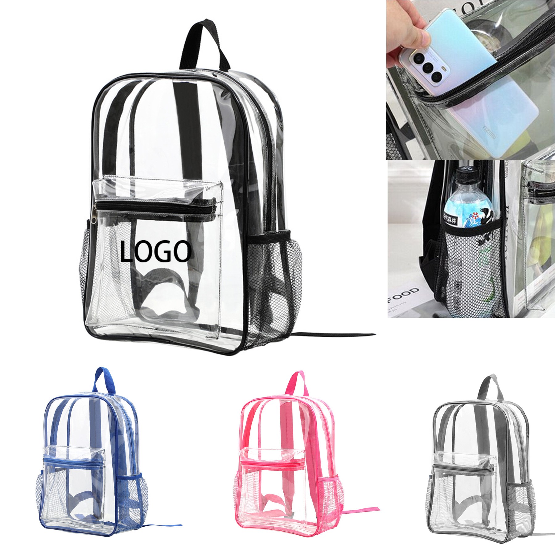 PVC Transparent Backpack