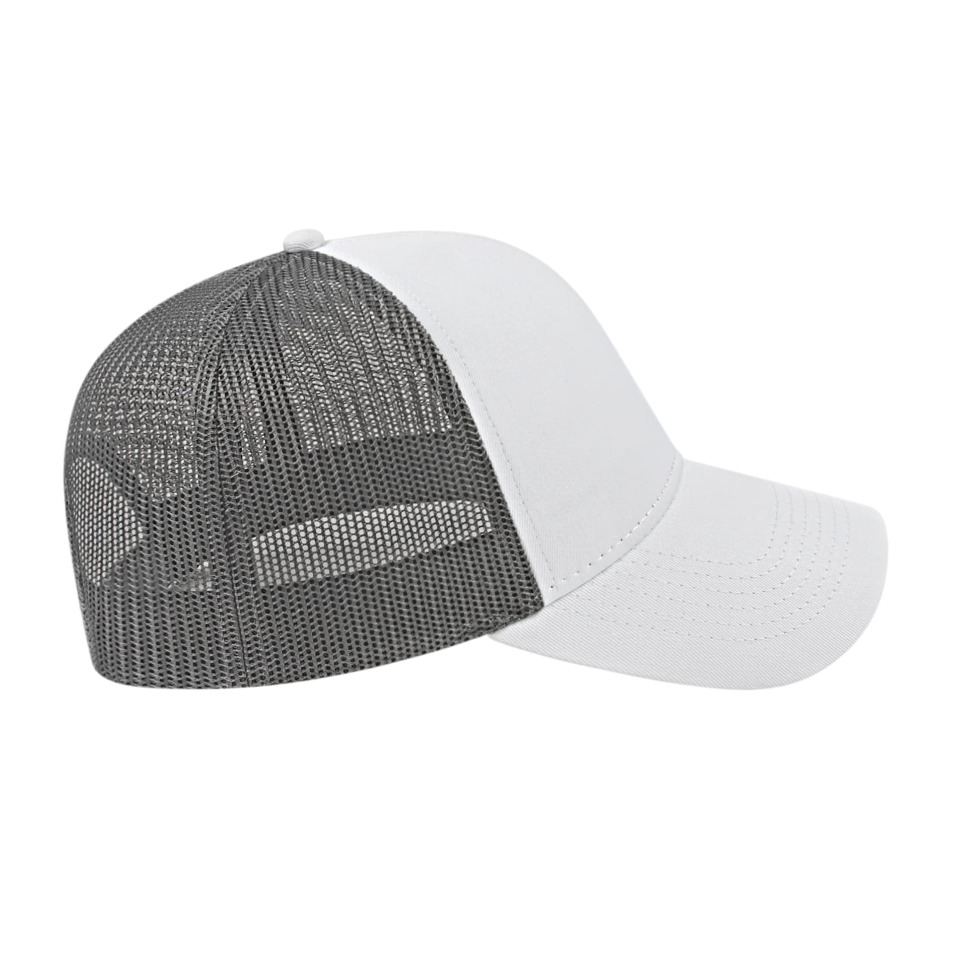 Cap America Two-Tone Trucker Mesh Back Cap 481