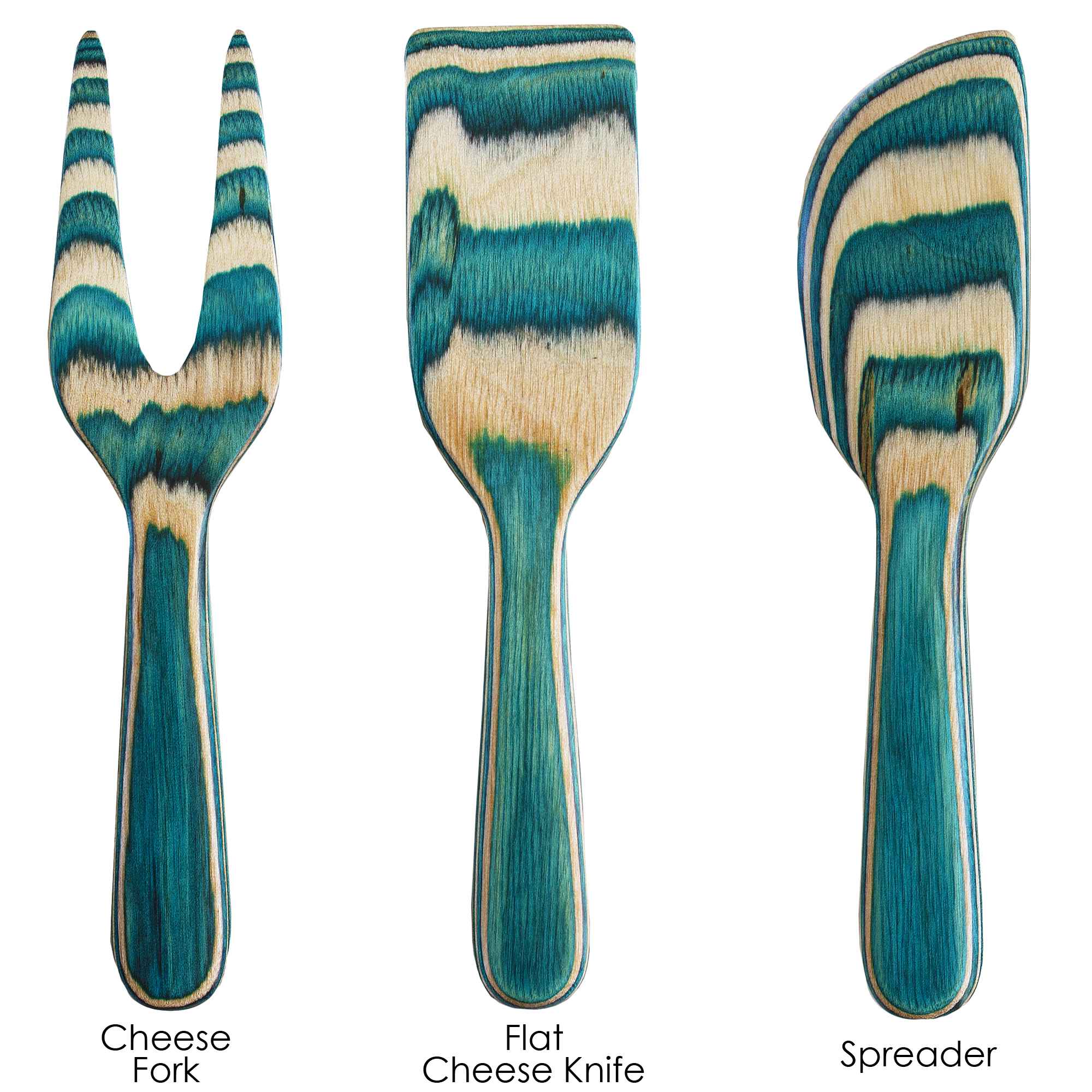 Baltique® Mykonos 3-Piece Cheese Tool Set 4