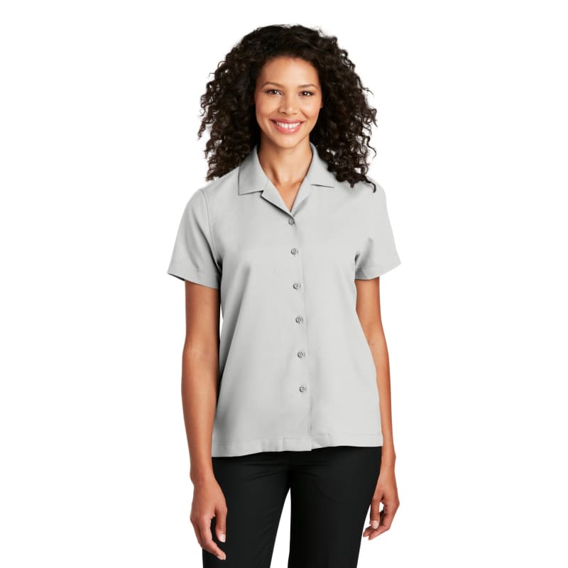 Port Authority Ladies Short Sleeve Performance Staff Shirt 11
