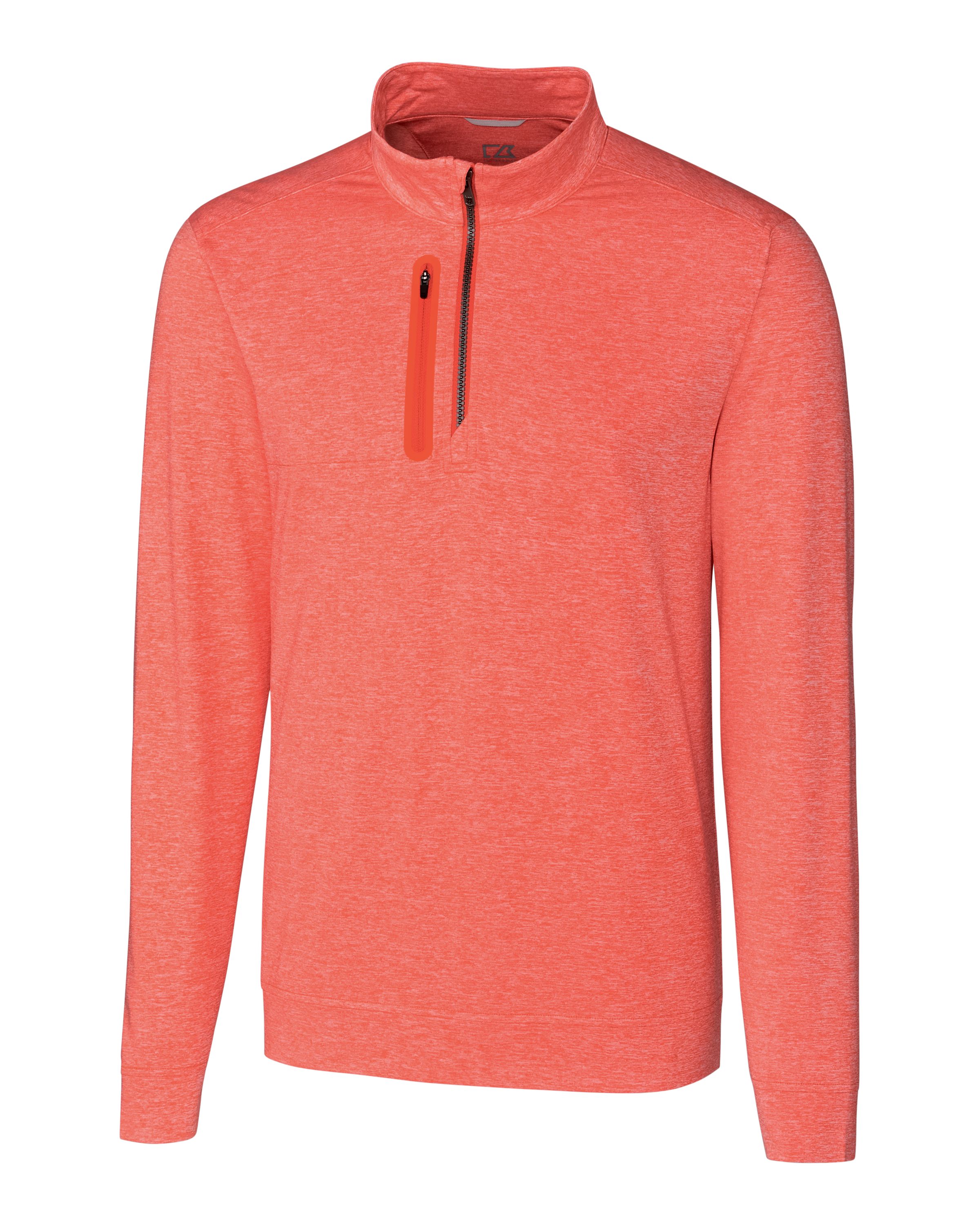 Cutter & Buck Stealth Heathered Mens Quarter Zip 45